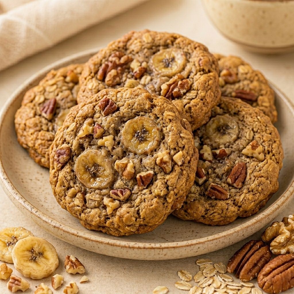 banana nuts cookies
